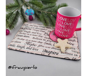 ADVENTSKALENDER 20. Dezember - Stickserie ITH - MugRugs Basic 5 Doodle Streifen